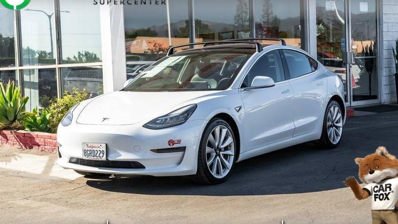 TESLA MODEL 3 2018 5YJ3E1EA5JF052619 image